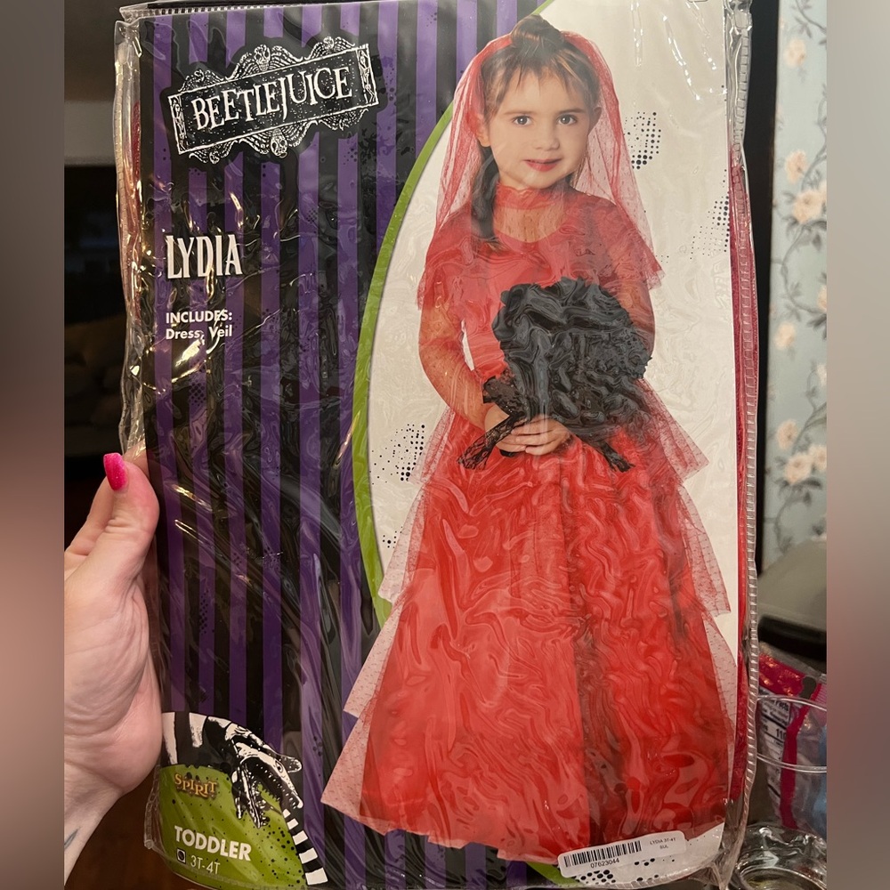 Spirit Lydia Kids Costume - Red and Black